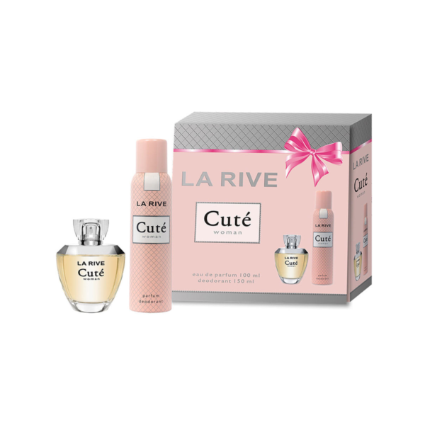 Kit La Rive Cute Feminino Eau de Parfum 100 Ml + Desodorante Feminino 150 Ml Único