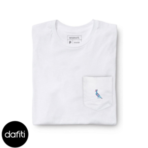 Camiseta Bolso Cb Pica-Pau Xadrez Reserva Branco