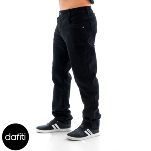 Calça Sarja Masculina Arauto Modelagem Confort Preto