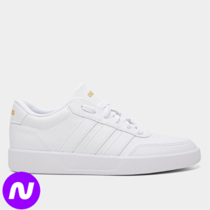 Tênis Adidas Breaknet Feminino - Off White