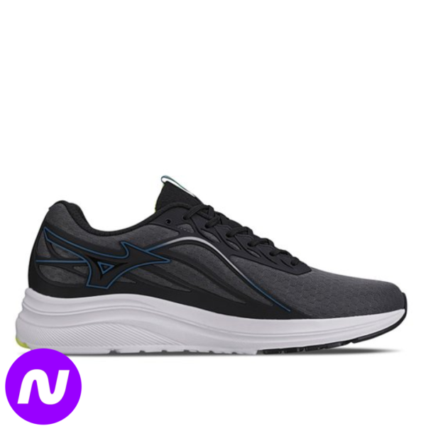 Tênis Mizuno Cometa 2 Masculino - Chumbo