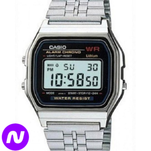 Relógio Casio Unisex Vintage A159Wa-N1Df - Prata