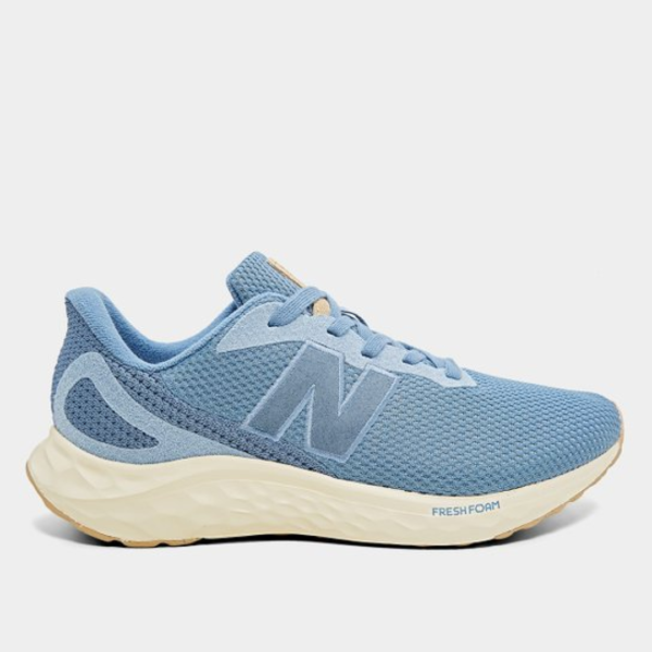 Tênis New Balance Fresh Foam Arishi V'4 Feminino - Azul Claro+Bege