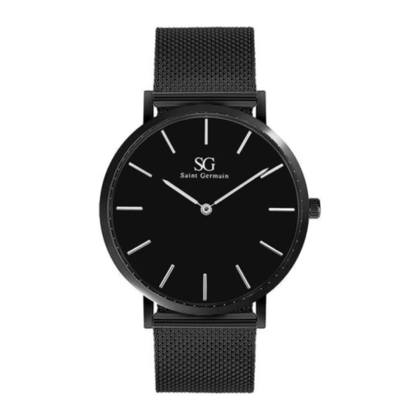 Relógio Saint Germain Brand Houston Full Black 40Mm Masculino - Preto