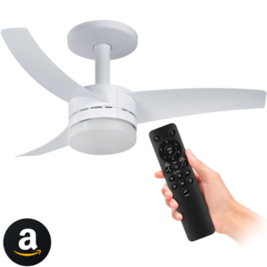 Ventilador de Teto Arno Ultimate Bivolt Branco VX13, 150W, Controle Remoto, 6 Velocidades, 4 Funções e Iluminação para 2 Lâmpadas