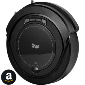 WAP Aspirador de Pó Robô ROBOT W90 3 em 1, Automático, 250ml, Sistema Antiqueda e Rodas Emborrachadas, 30W 3,6VDC Bivolt