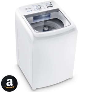 Máquina de Lavar Electrolux 15kg Branca Essential Care com Cesto Inox e Jet&Clean (LED15) - 127V