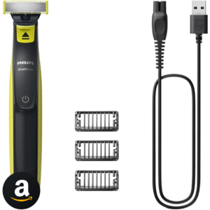 Aparador e raspador OneBlade com 3 pentes, à prova d’água, Bivolt - QP2724/10 Philips