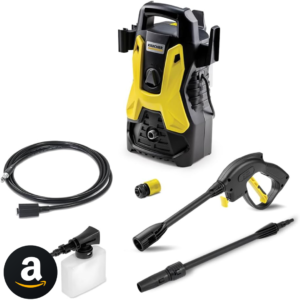 Kärcher Lavadora de Alta pressão Prática Black 1500 PSI/Libras 1400W 300L/h com Aplicador de Detergente e Lança Regulável 127V