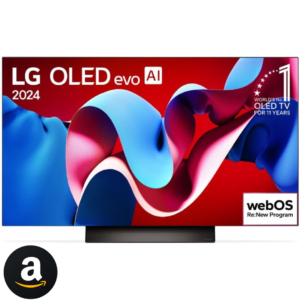 Smart TV 4K 48" LG OLED evo Gaming TV OLED48C4 Processador α9 Ger7 AI Painel 144Hz Design Ultra Slim Dolby Vision Dolby Atmos G-Sync FreeSync