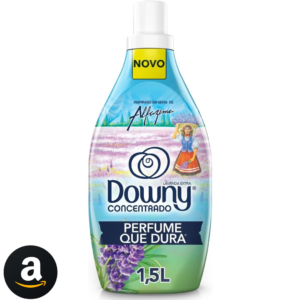 Downy Amaciante Concentrado Seiva de Alfazema 1.5L, Rende 6L, Perfume com Lavanda