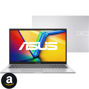 Notebook ASUS Vivobook 15, Intel Core i5 1235U, 8 GB, 256 GB SSD, W11 Home, Tela 15,6" FHD, Cool Silver - X1504ZA-NJ985W