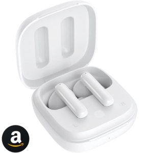 Fone Bluetooth QCY T13 ANC, Fone de Ouvido Sem Fio Bluetooth 5.3 com Cancelamento de Ruído Ativo, 30h Brincadeira, BRANCO