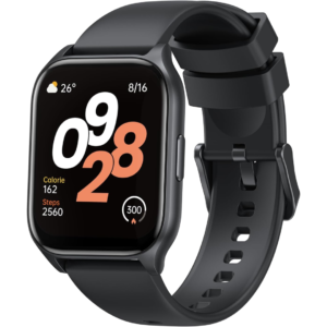 Relógio Inteligente Tranya ES10 1.83“ Tela HD Touch, IP68 à Prova d‘Água, Bateria de 7-10 Dias, Monitoramento Esportivo, Chamadas Bluetooth, Notificações, Smartwatch