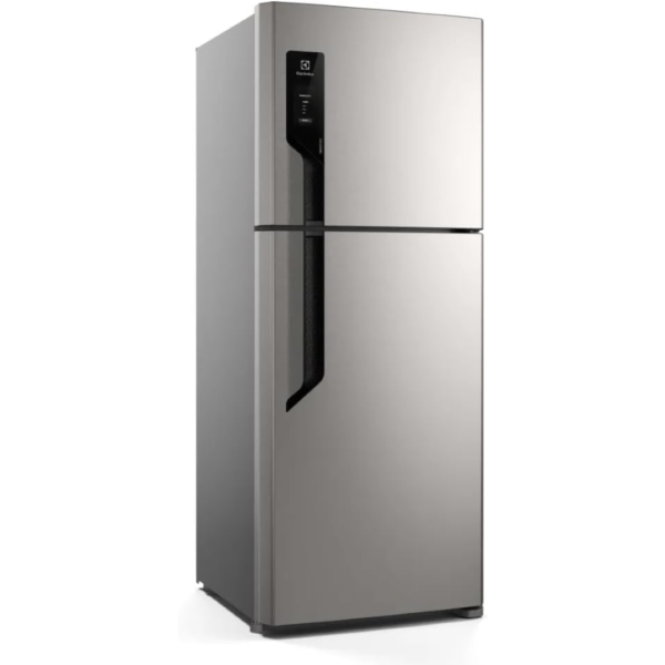 Geladeira Electrolux Frost Free 431L Efficient AutoSense Duplex Inox Look (TF70S) 127V