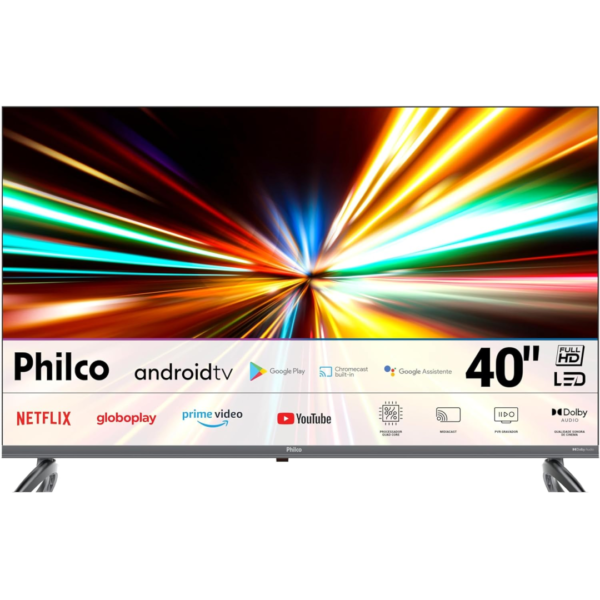 Smart TV 40" Philco LED Full HD Android 11 HDR10 P40SAA