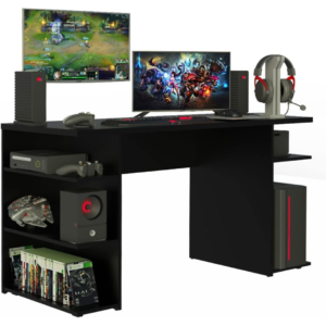 Mesa para Computador Gamer Madesa 9409 - Preto