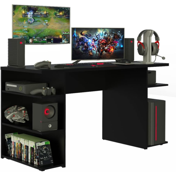 Mesa para Computador Gamer Madesa 9409 - Preto