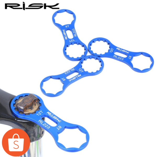 1 Pc Garfo Dianteiro Da Bicicleta Cap Ferramenta Chave Para Xcr / Xct / Xcm / Rst Mtb Garfo Dianteiro Remover Installar Chave Detach Reparação Ferramentas