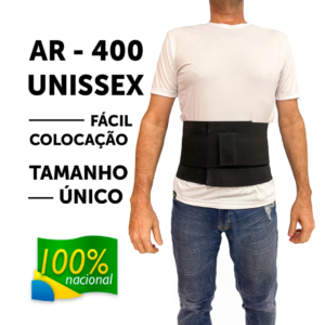 Cinto Abdominal Lombar Modelador corretor Postural tamanho Unico de 70cm a 120 cm