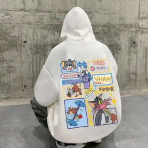 Moletom Canguru Unissex Com Estampa Do Desenho Jerry