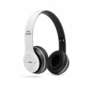Fone Bluetooth P47 5.0 – Headphone Sem Fio Estéreo, Redução de Ruído