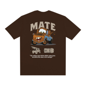 Camiseta infantil streetwear MATE tam 2 ao 16