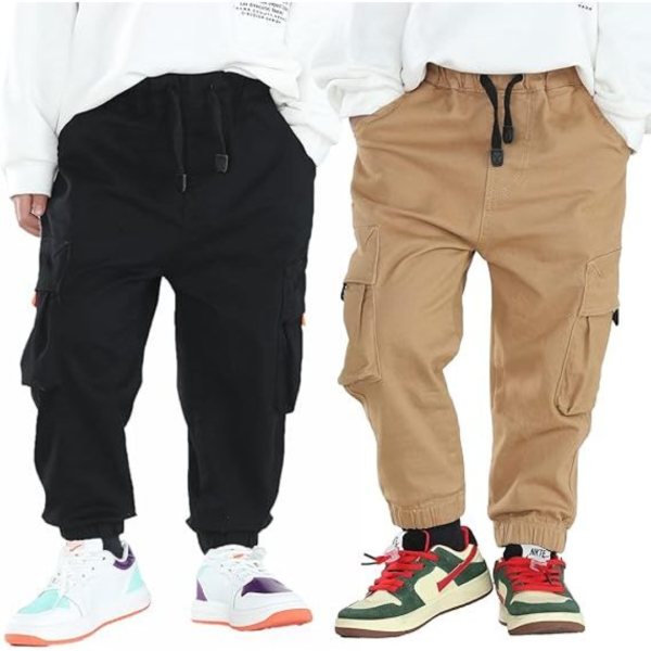 Calça Cargo Infantil Menino Jeans e Sarja Juvenil Menina 4 até 14 Anos