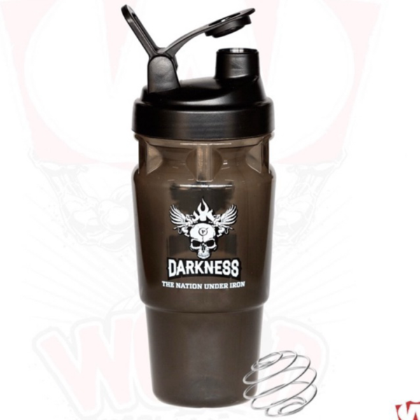 Coqueteleira Darkness 1Litro + Mola inox