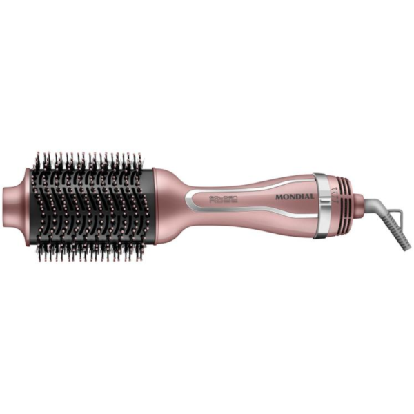 Escova Secadora Mondial ES-02-BI 1200W - 3 Níveis de Temperatura Tourmaline Íon