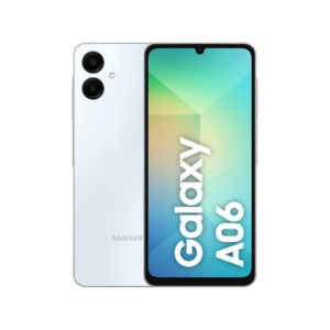 Smartphone Samsung Galaxy A06 128GB 4GB RAM Branco 6,7" Câm. Dupla + Selfie 8MP