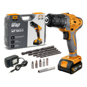 Parafusadeira Furadeira De Impacto Profissional 21v Modelo Gpb21vx 2 Baterias Com Maleta Gpb21vx Gradiente