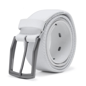 Cinto Masculino Branco Com Elastico Carmelo Shoes