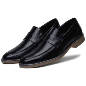 Sapato Social Casual Masculino Preto Confortável