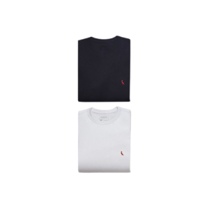 Kit 2 Camisetas Brasa Pica-pau Bordado Reserva Preto