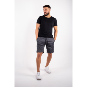 Bermuda Masculina KS Short Esporte para Treino Academia Tecido Helanca Cinza