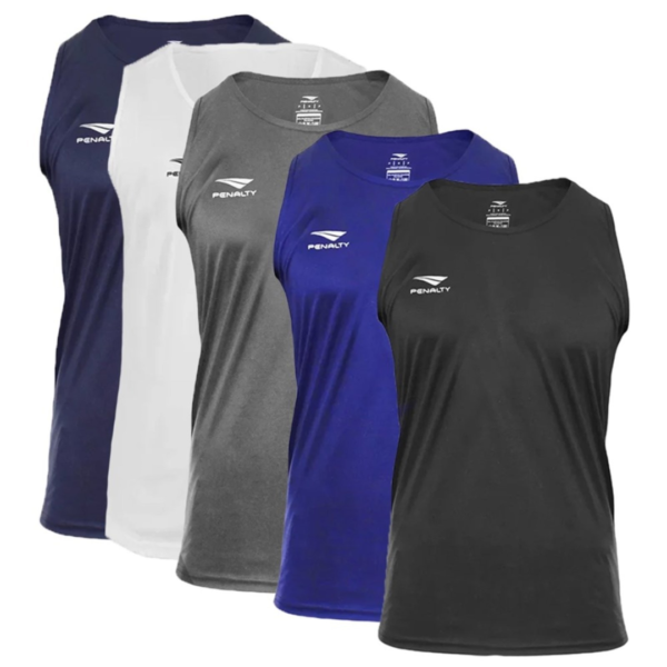 Kit 5 Regatas Penalty X Masculina