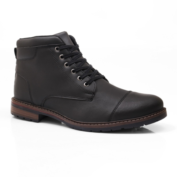 Bota Masculina Bredeni North Estilo Casual Preto