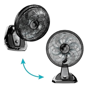 WAP Ventilador de Mesa e Parede 50cm FLOW TURBO, Tecnologia Silenciosa e Econômica, 8 Pás e 3 Velocidades, 180W 127V