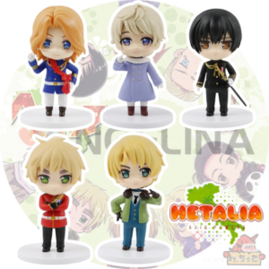 Boneco Hetalia: Axis Powers Figure de Ação Bonecos de Ação Decoração Anime Miniatura Action Figure - Francis Bonnefoy