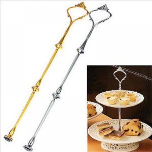Suporte Para Bolo De 2 Ou 3 Camadas De Metal Frutas Placa De Haste De Ferragens Com Stylus