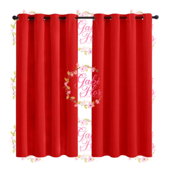 Cortina Para Decoração 2,00 x 1,50 cm Para Sala Quarto Moderna
