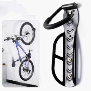 Gancho Suporte De Parede + Apoio Traseiro para Bike bicicleta de Pendurar Com Apoio de pneu Bicicletario
