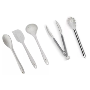 Kit Utensílios em Silicone VANILLA Flex 5 pçs Brinox