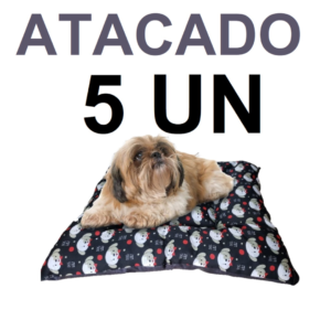 KIT 5 Cama Pet Caminha Para Cães e Gatos Impermeável Colchonete Cachorro 50x40