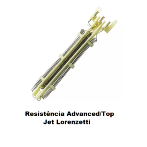 Resistência Lorenzetti Advanced - TOP JET - 5500W-127V ou 7500W-220V