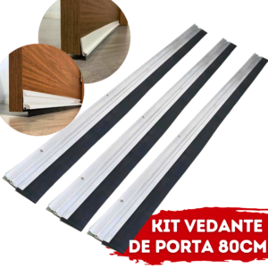 Protetor Para Porta Veda Porta Rodo Vedante De Porta Kit Borracha De Porta 80cm
