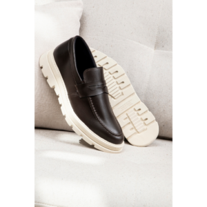 Sapato Masculino Oxford Mocassim Solado Tratorado