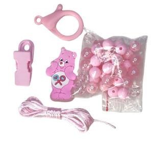 Kit de Montagem de Prendedor de Chupeta Carinhosos - 6 peças