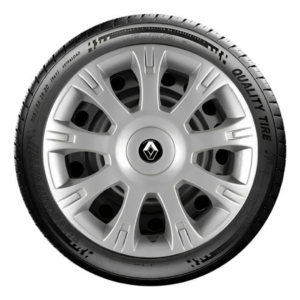 Kit 4 Calota Renault Clio Sandero Logan Kangoo Aro 14